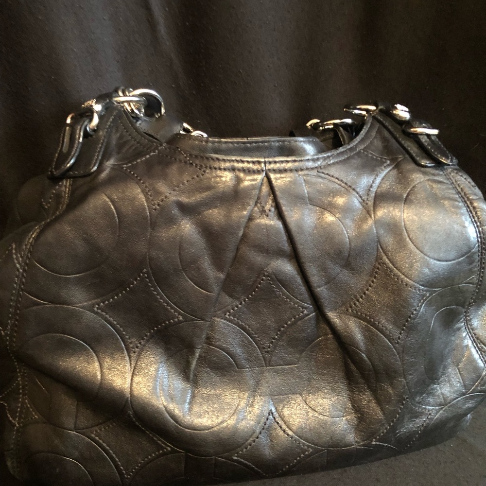 Coach leather purse